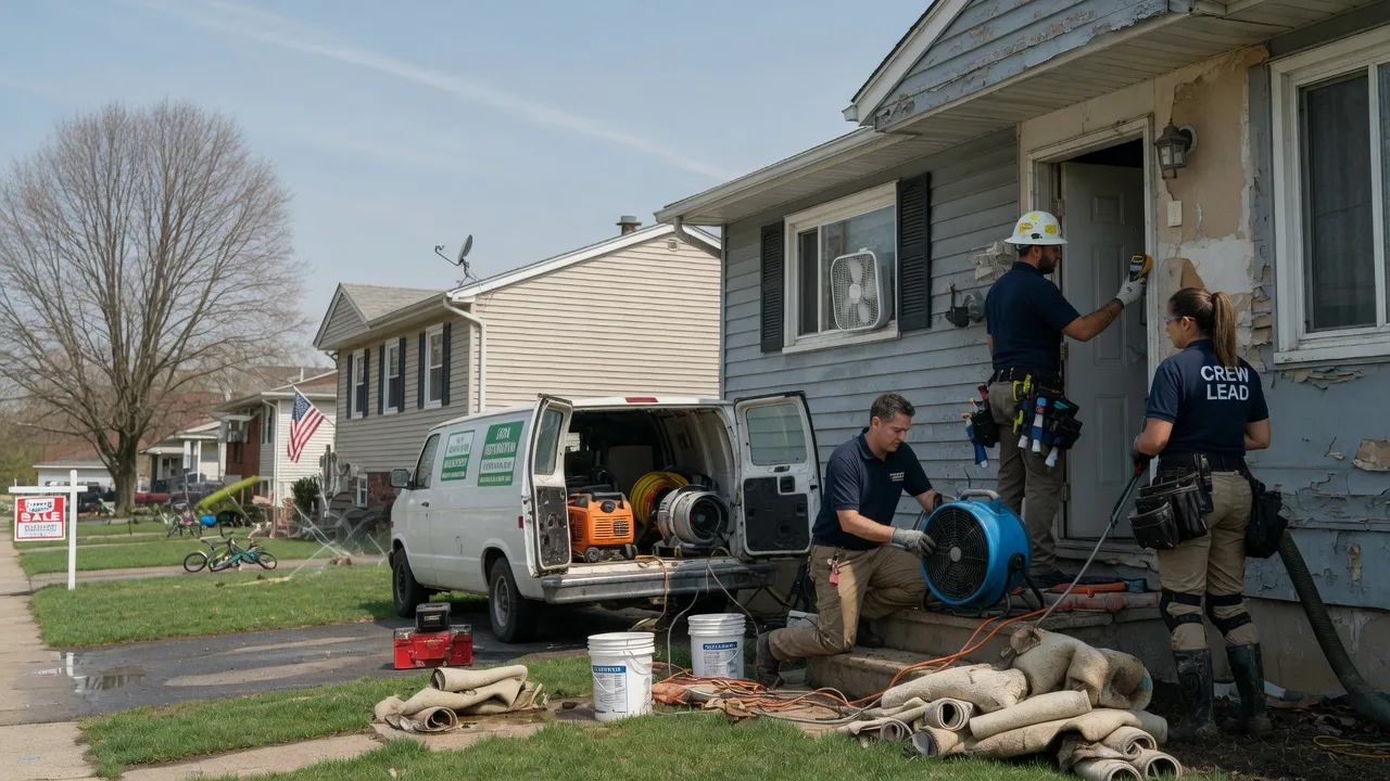 Flood Cleanup in Winterset, IA near me